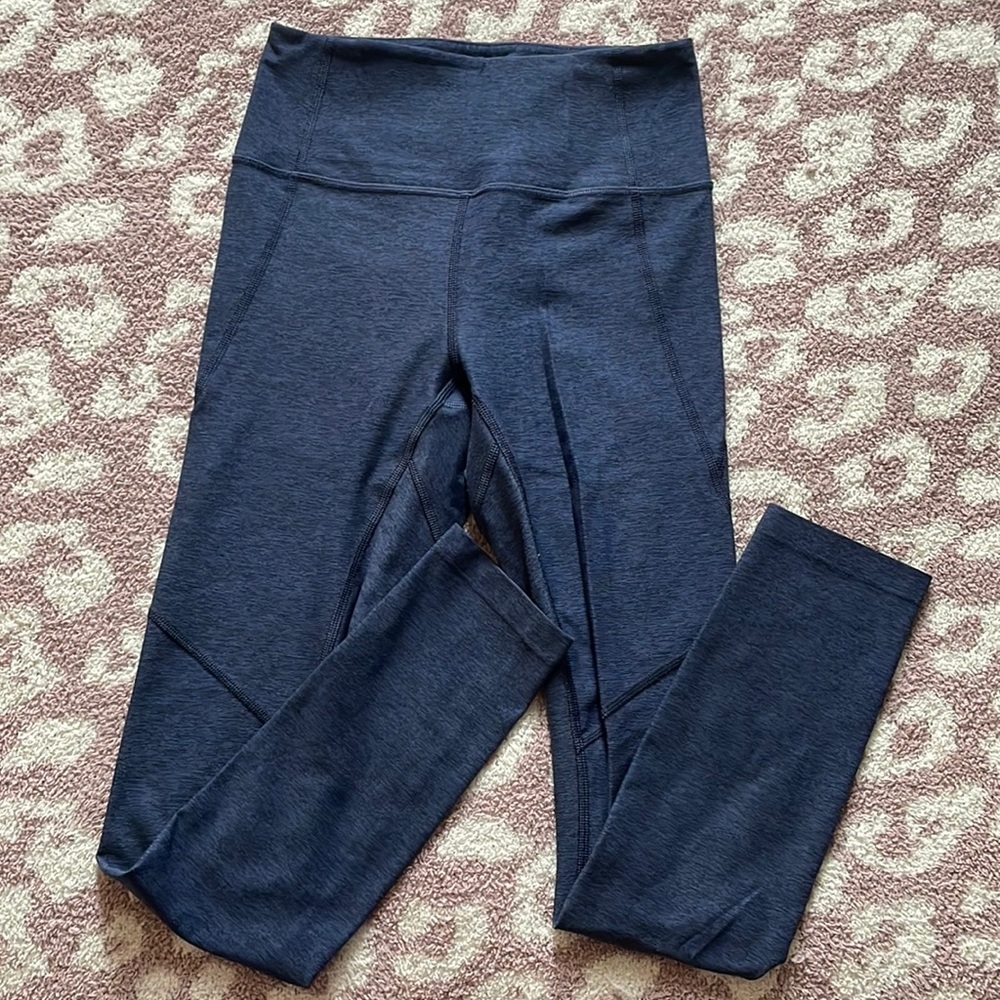 navy outdoor voices leggings